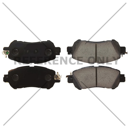 Centric Parts CERAMIC BRAKE PAD W/SHIMS 103.2038